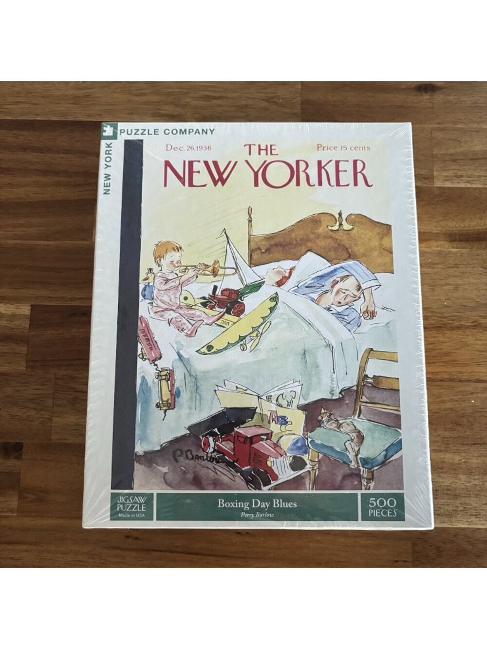 The New Yorker Jigsaw Puzzle “Boxing Day Blues” December 26-1936 NEW SEALED